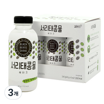 태광선식 서리태콩물 쉐이크 선식가루, 3개, 40g