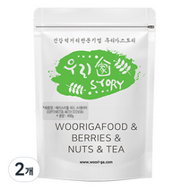 우리가스토리 에리스리톨 위드 스테비아, 400g, 2개