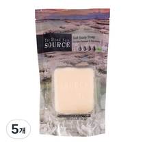 더데드씨소스 사해 솔트 바디 비누, 150g, 5개