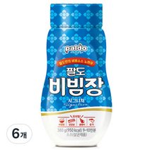 팔도 비빔장 소스 냉면장 비빔/냉면장, 380g, 6개