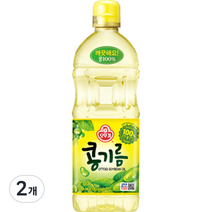오뚜기 식용유, 0.5L, 2개