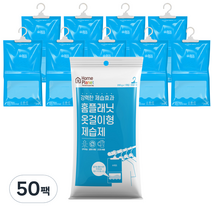 홈플래닛 대용량 옷걸이형 제습제, 200g, 50개