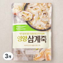 풀무원 영양 삼계죽, 450g, 3개