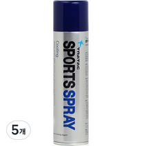 트라택 스포츠용 냉각 스프레이 기본 420ml, 1개입, 5개