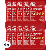 하루견과 레드 10p, 4개, 200g