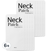 벨라 프레스티지 링클 프리 넥 패치 45g, 5개입, 6개