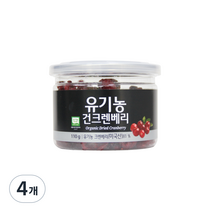 오가닉스토리 유기농 건크렌베리, 110g, 4개