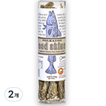 폴카독 ALL 대구껍질 크런치 스틱, 71g, 2개