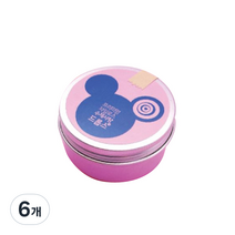 드롭스 자일로스 수제사탕 미키틴트, 80g, 6개