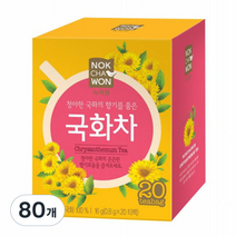 녹차원 국화차 티백, 0.8g, 80개, 20개입