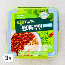 풀무원 식물성 지구식단 한끼두부면 중화풍볶음면, 220g, 3개