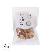장흥표고버섯 원목 건 표고버섯 향신, 80g, 4개