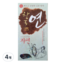 중외제약 창포연 염색제, 7호 자연흑갈색, 4개