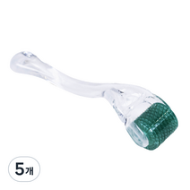 리프티 더마롤러 192핀 MTS 홈케어 미용기기 2.0mm, 녹색, 5개