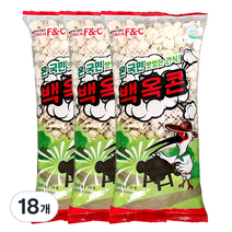 우포따오기 백옥콘 강냉이, 220g, 18개