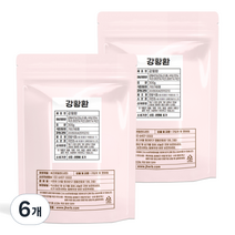 자연초 강황환, 6개, 300g