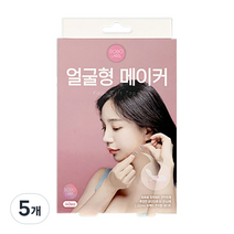 도도레이블 얼굴형 메이커 테이프, 5개