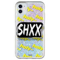 유스픽 SHXX 올록볼록 톡톡 블링 글리터 휴대폰 케이스