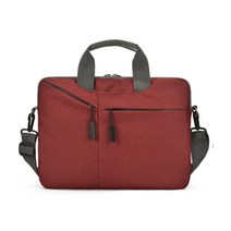 마켓에이 어깨끈 서류 노트북 가방, 레드
