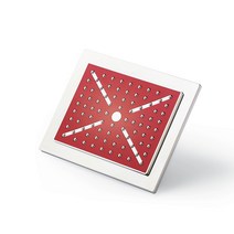 어반테라스 해바라기 샤워기헤드 직사각형 레드, 1개