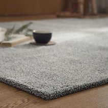 휴고하우스 투톤컬러 워셔블 사계절 거실 러그 사각