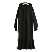 팡팡샵 M 기모라인 후드 임부 원피스