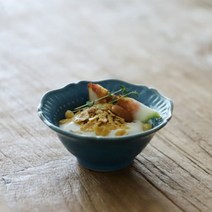 오체어스 러블리라인 꽃접시 디저트볼 10cm 5p 세트, 민트블루, 1세트