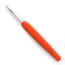 브랜드얀 니트프로 웨이브 코바늘 4mm, 오렌지, 1개