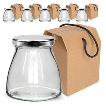 미르코리아 바이브자 유리병 S 400ml + 선물상자 세트, 6세트