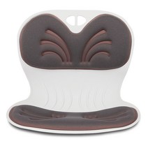 청심의자 컴포터블 커브와이드 C70 킹라지 자세교정의자, 그레이