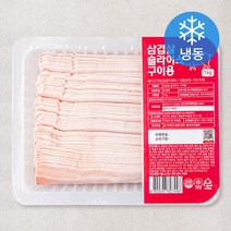 꿀맛나는세상 삼겹살 슬라이스 구이용 (냉동), 1kg, 1개