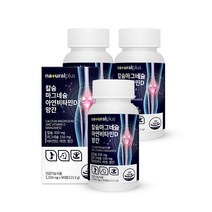 내츄럴플러스 칼슘 마그네슘 아연 비타민D 망간 121.5g, 90정, 3개