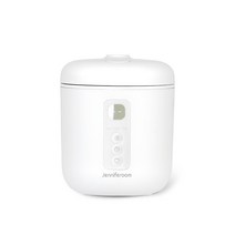 제니퍼룸 마카롱 전기밥솥 화이트 1~2인용 1.2L, JR-RC0311WH(화이트)
