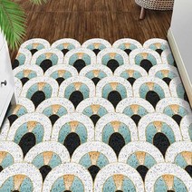 잘라서 사용하는 북유럽 육각 인클로저 현관 도어 매트, 8