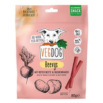 베지독 숯불고기향 독일 강아지 비건 소시지 간식 80g, 비트, 1개