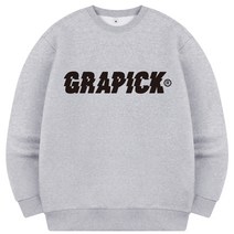 그라픽 교차폰트픽 맨투맨 PMA_0010