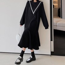 마이시즌 여성용 플로 브이 훌 원피스