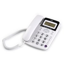 [발신집전화기] 아이텍 발신자정보표시 CID 유선 전화기, IK-320(화이트)