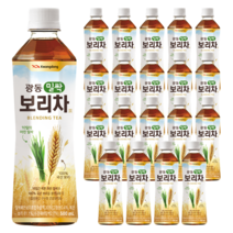 광동 밀싹 보리차, 500ml, 20개