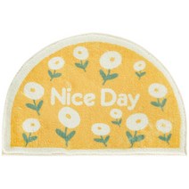 진호 현관 러그 욕실 발매트, 옐로우