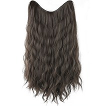 하이유니 히피 펌 반가발 57cm, 네츄럴블랙, 1개