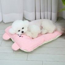 리토가토 반려동물 인견 범퍼 쿨매트, 핑크