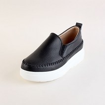 씨엔토 가죽 에티드 슬립온 4.5cm 18LX56