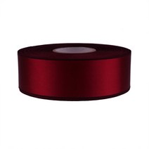 리본팩토리 색선주자 리본끈 40mm, 6. 자주색/밤선, 36m