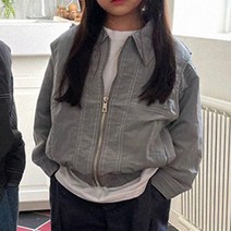 느엘 아동용 나일론 카라 자켓