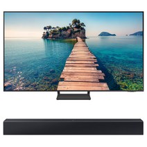 삼성전자 4K Crystal UHD HDR TV + 사운드바 패키지 KU55UC8500C4 방문설치, 138cm(55인치), TV(KU55UC8500FXKR), 사운드바(HW-C400/KR), 스탠드형