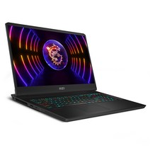 MSI 2023 벡터 GP77 13VG 17.3, 블랙, 코어i7, 1TB, 16GB, Free DOS, MS-17K