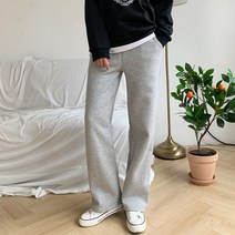가비진 여성용 데일리 밴드 일자 팬츠 바지