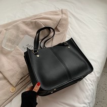심플 라인 빅 데일리 토트 숄더백 PRD11540
