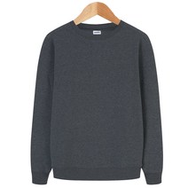 언탭트 남성용 겨울 기모 맨투맨 티셔츠